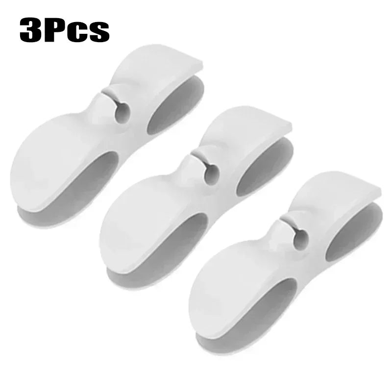 10/3/1Pcs Silicone Cord Winder Holder Clip Kitchen Organizer Cord Wrapper Maker Air Fryer Cable Winder Hooks Wire Fixer Tool