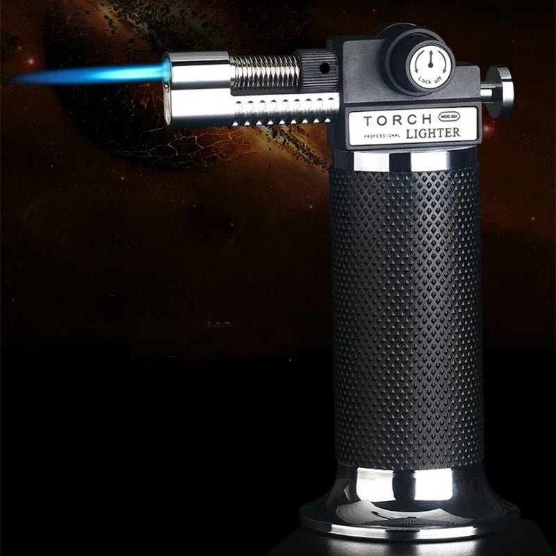 Gas Lighter Windproof High Capacity Torch Turbine Lighter