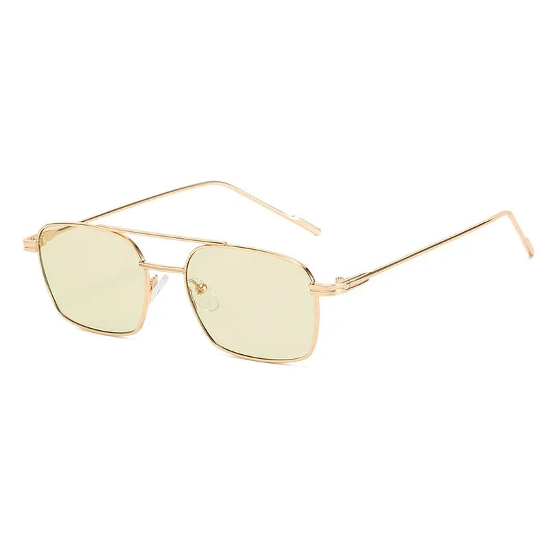 Square Metal Retro Vintage High Quality Sunglasses