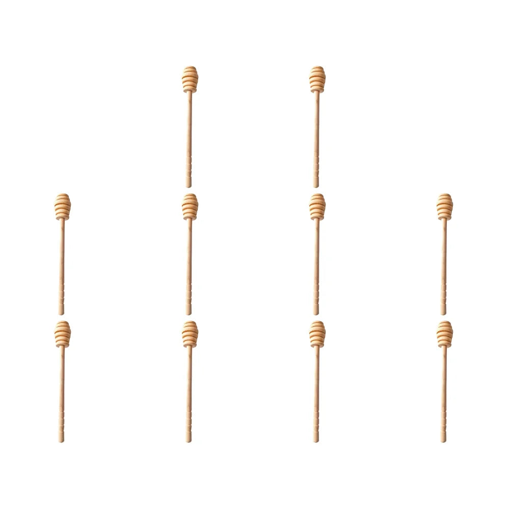 50/2/1PCS Dessert Wooden Spoon Honey Stirrer