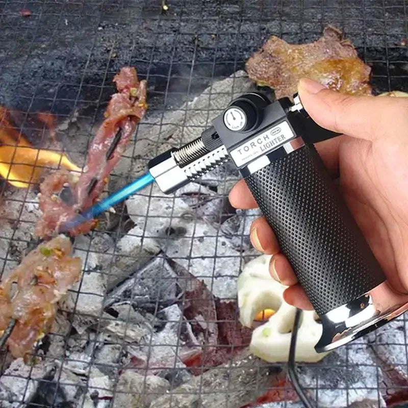 Gas Lighter Windproof High Capacity Torch Turbine Lighter