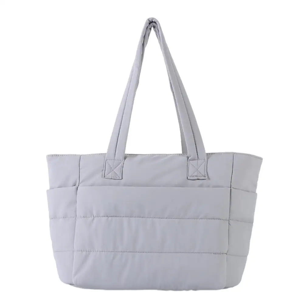 Large Capacity Tote Bag Versatile Handbag for Commuting Shoulder Bag Multiple Pockets