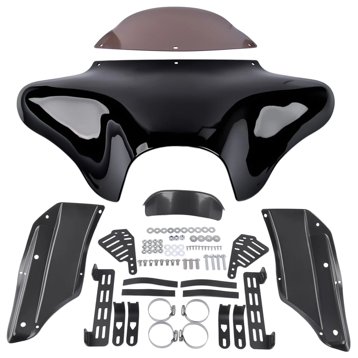 AP02 Batwing Outer Fairing Windshield for Harley Heritage Touring Road King Yamaha V Star 650 1100 Classic XVS1100A XVS650A