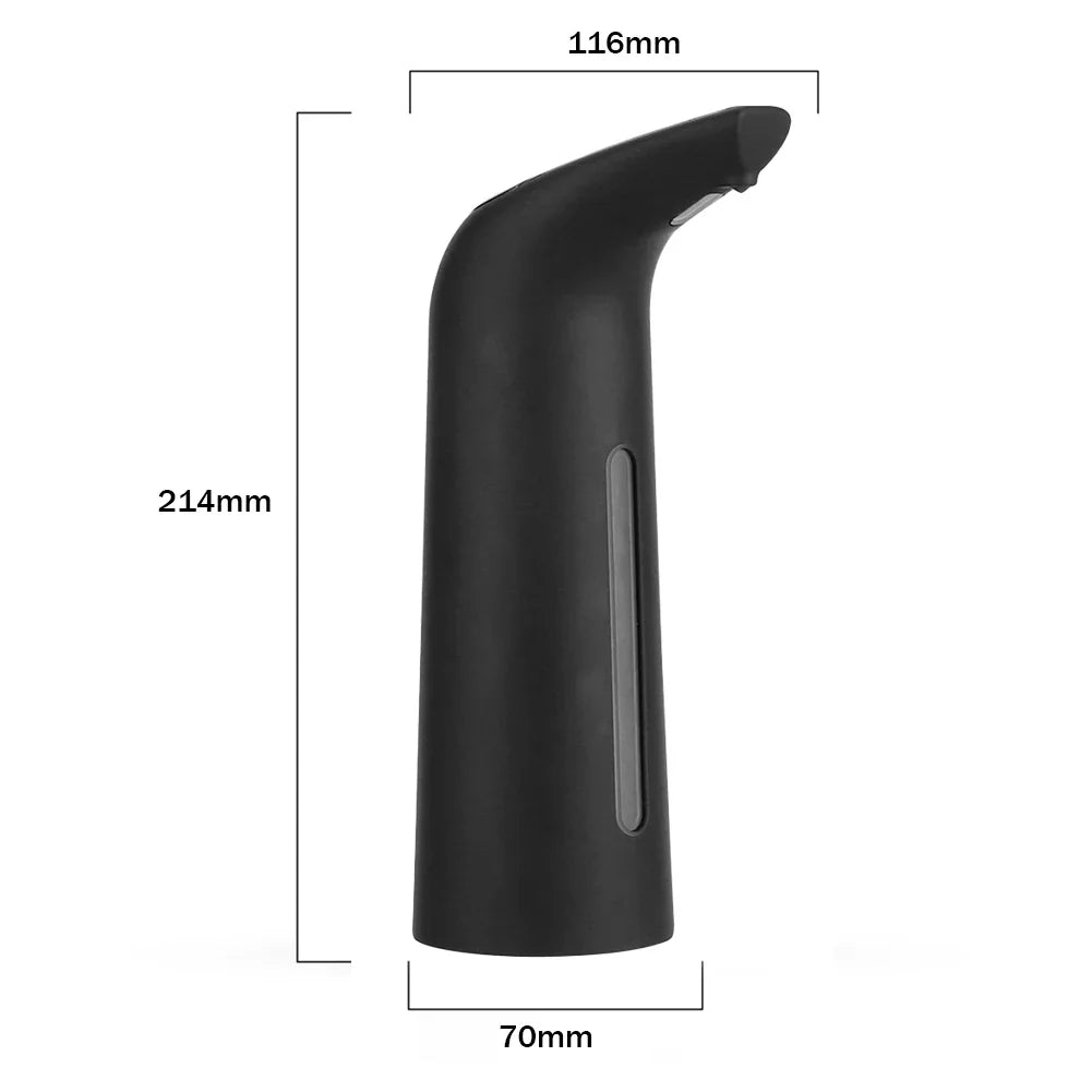 200ML Automatic Induction Foam Soap Dispenser Battery Powered Smart Infrared Touchless